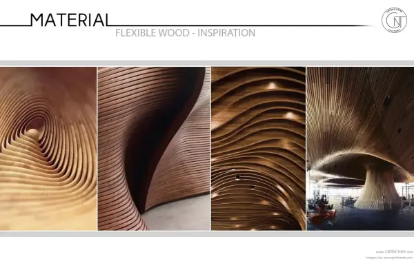 Laser Cut Flexible Wood