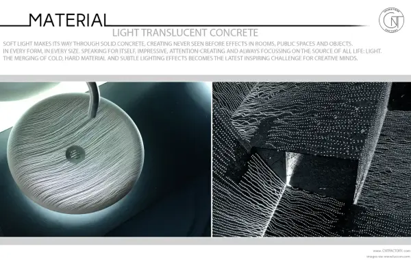 Light Translucent Concrete