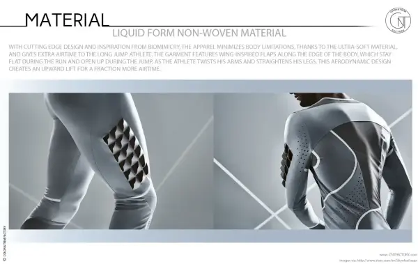 Liquid Form Non Woven Material