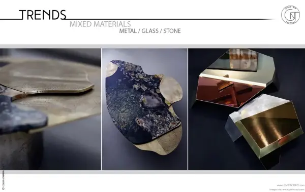 Mixed Materials - Metal / Glass / Stone
