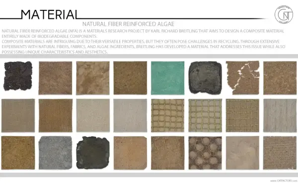 Natural Fiber Reinforced Algae 