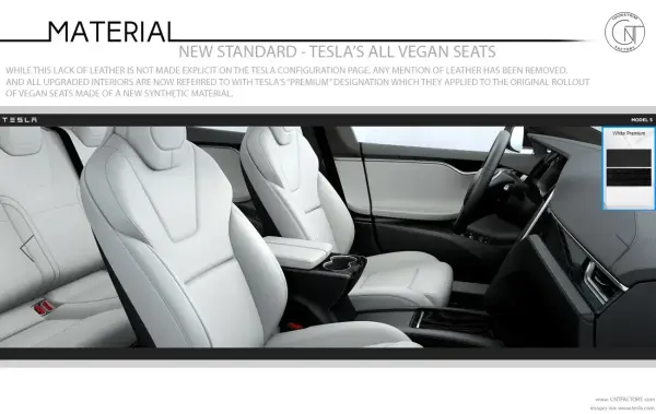 New Standard - Tesla's All Vegan Seats
