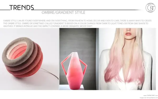 Ombre / Gradient Style Trends