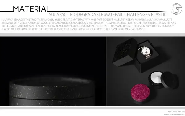 Sulapac® - Biodegradable Material Challenges Plastic
