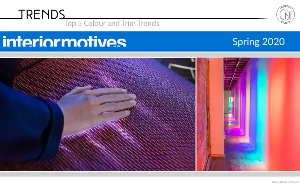 Top 5 Color and Trim Trends for Interior Motives