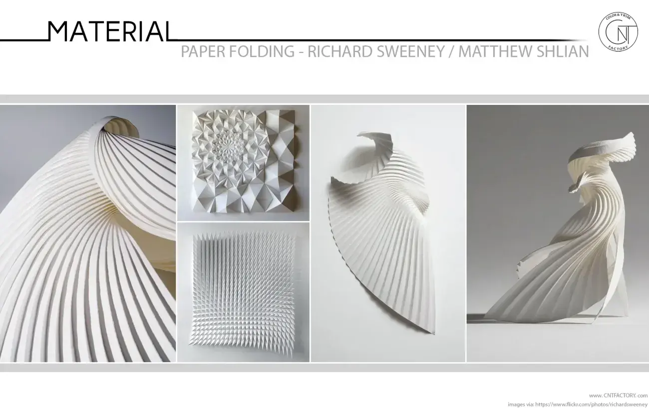 Paper Folding Art by Richard Sweeney / Matthew Shlian