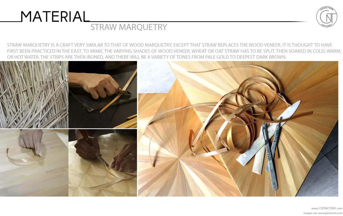 Straw Marquetry