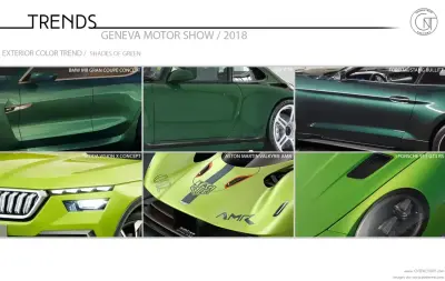 2018 Geneva Motor Show / Color and Trim Trends