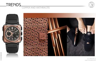 Copper and Anthracite Automotive Color and Trim Trends
