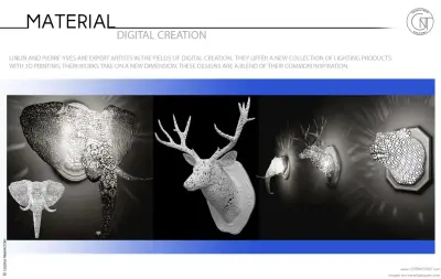 Digital Creation 3D Printed Animal Lace