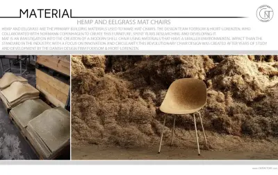 Hemp and Eelgrass Mat Chairs