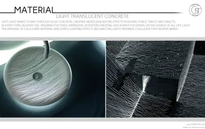 Light Translucent Concrete