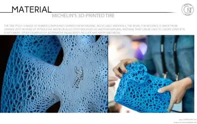 Michelin's 3D Printed Tire
