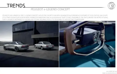 Peugeot e-Legend Concept
