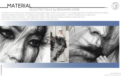 Sculpted Tulle Creations by Benjamin Shine