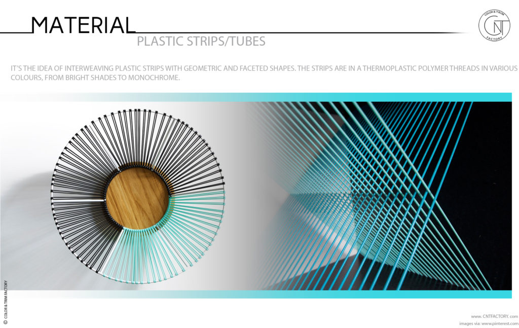 plastic strips tubes automotive trim design