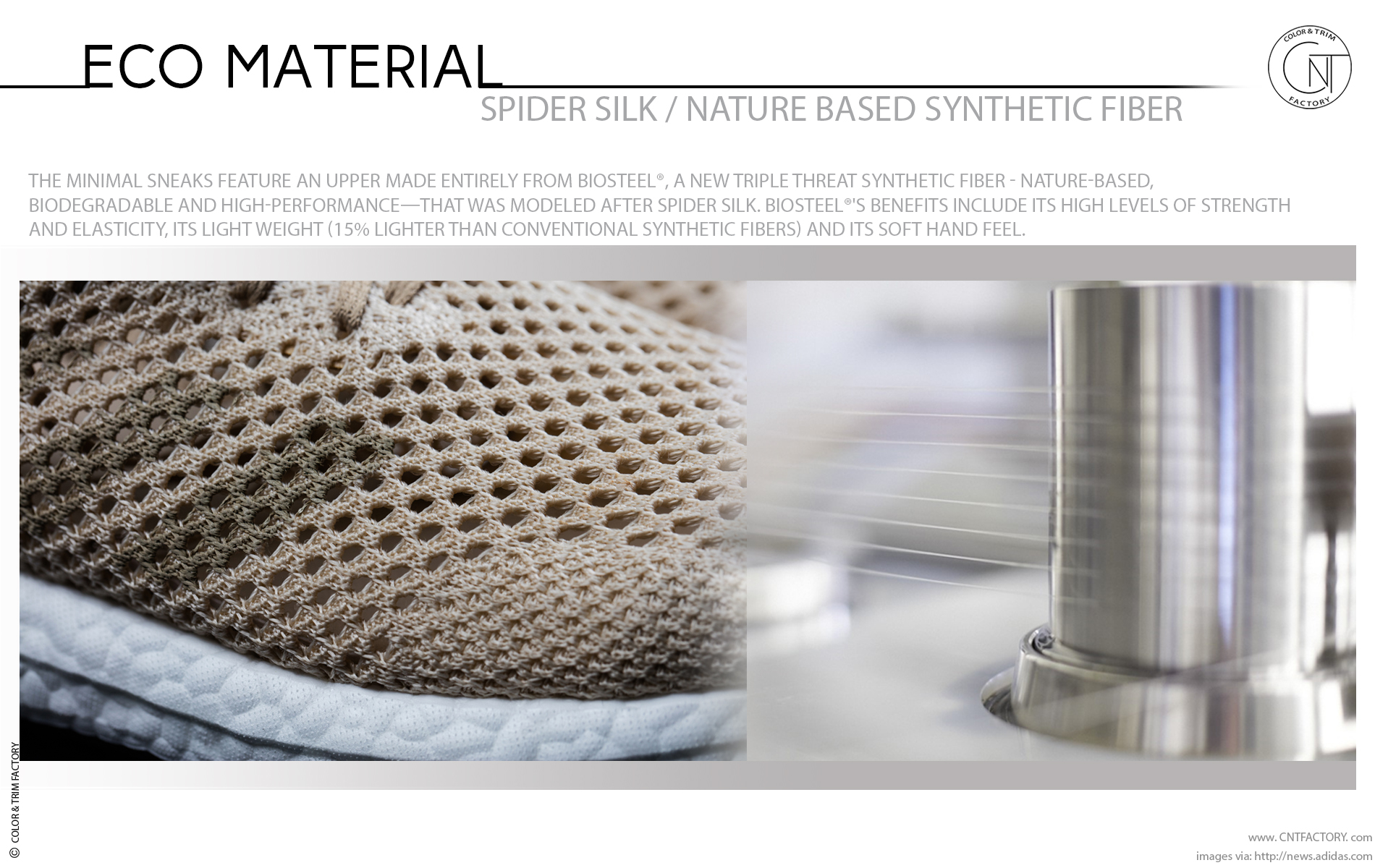 Spider Silk Nature Based High Performance Synthetic Fiber