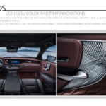 Lexus LS / Color and Trim Innovations