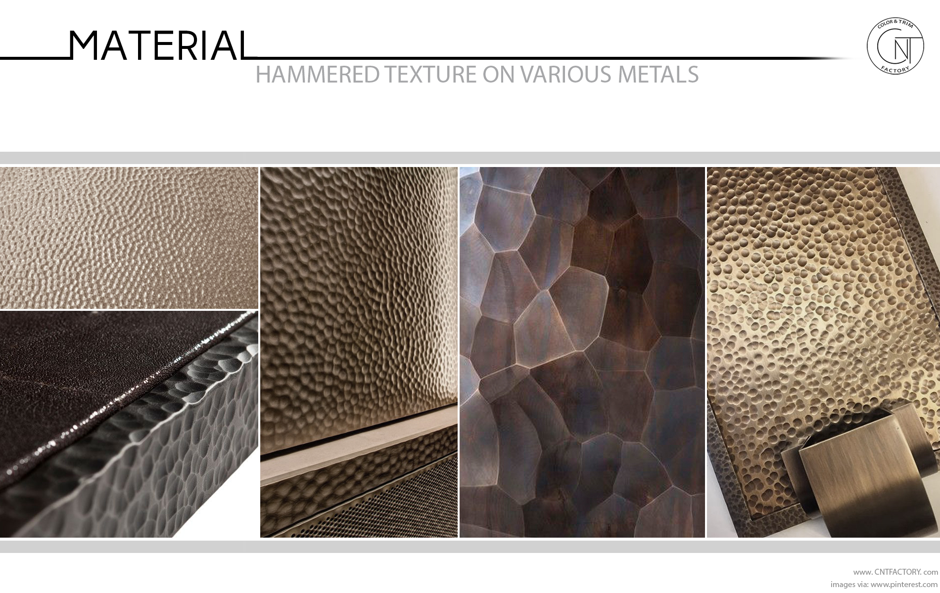 Martele Hammered Metal Texture Automotive Color and Trim Trends