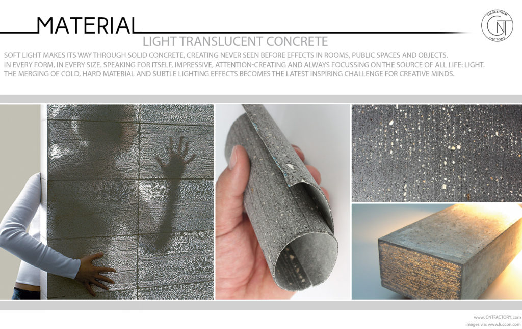 Light Translucent Concrete