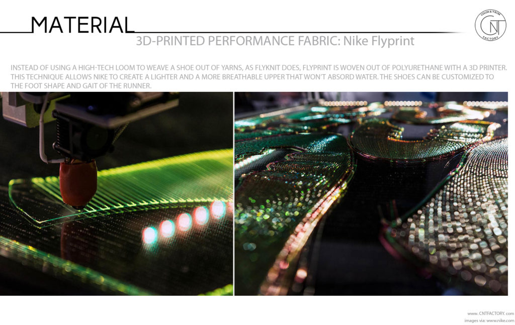 Nike Flyprint 3D Printed Textile Upper