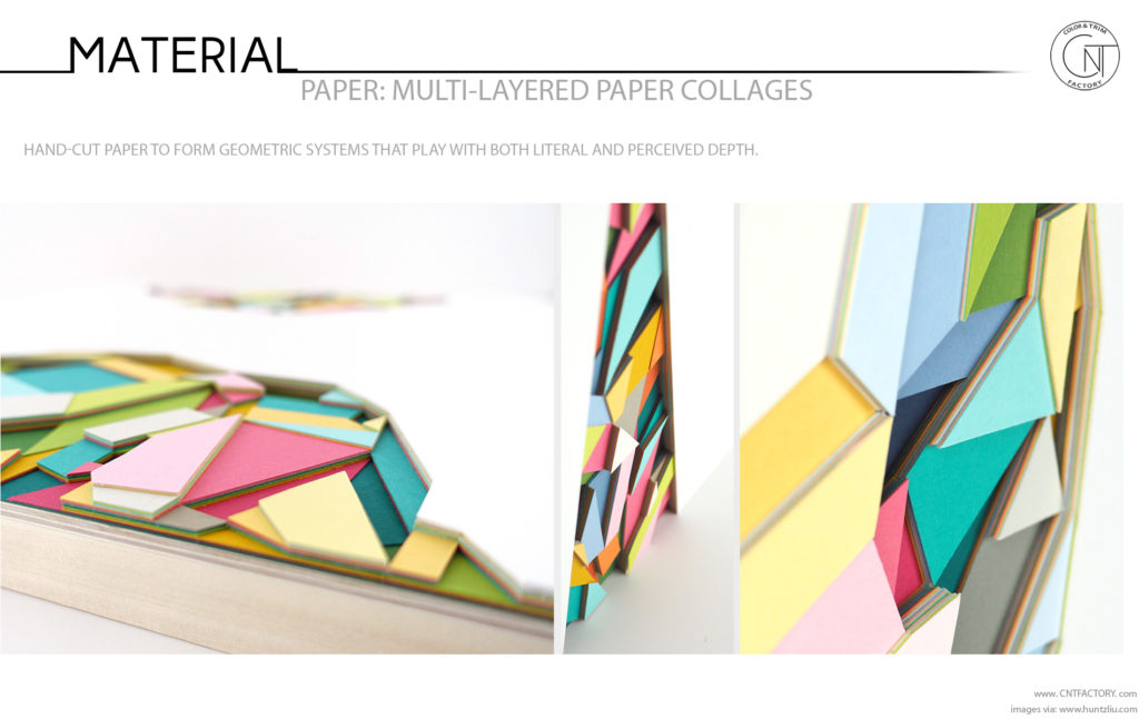 Multi Layered Paper Collages