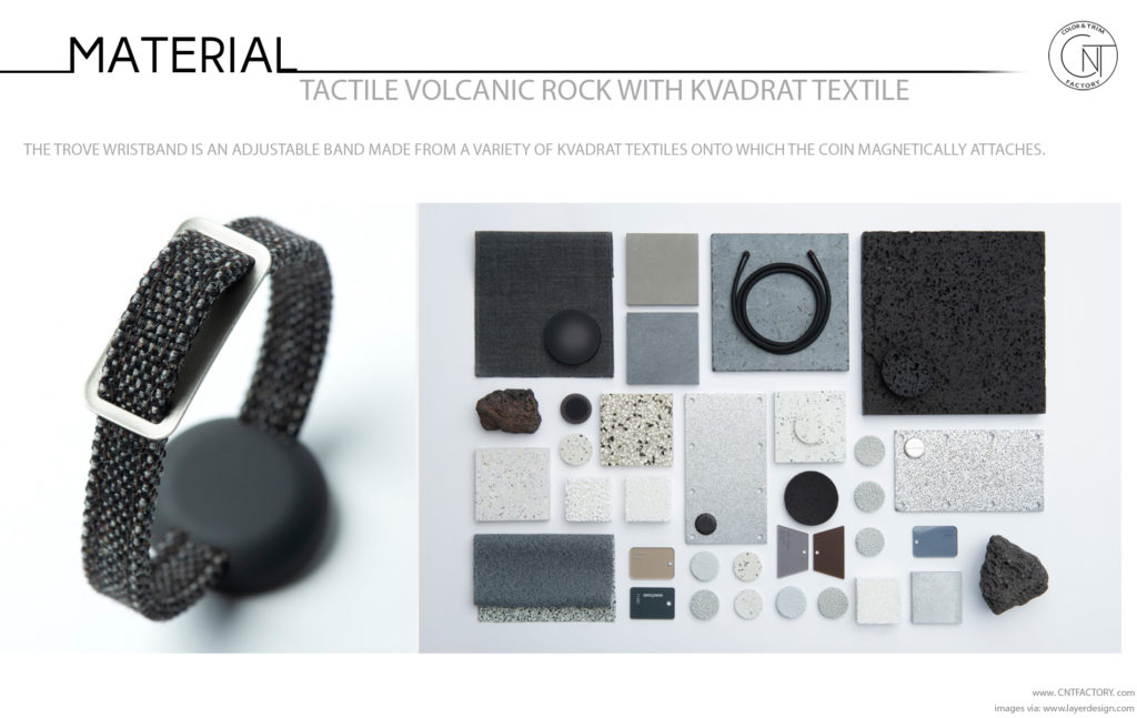 Tactile Volcanic Rock Kvadrat Textile