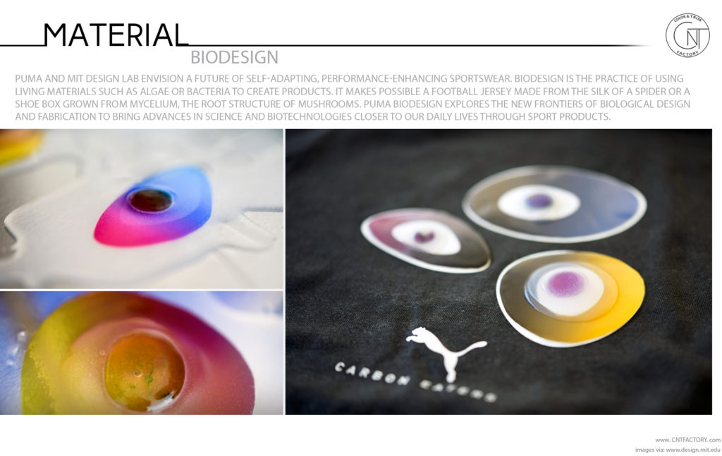 Biodesign PUMA Automotive Color Trim Material Trends