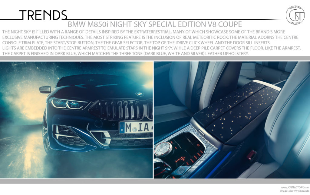 BMW Individual M850i Night Sky Includes Real Meteorites