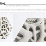 3D Printed Living Seawall by Volvo