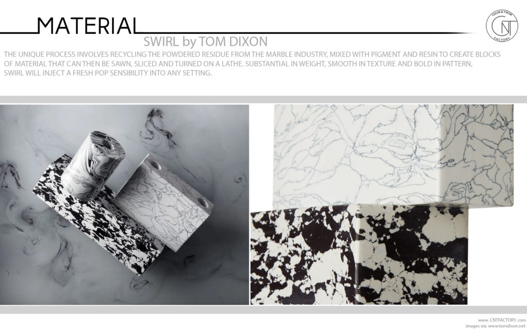 SWIRL Tom Dixon Marble Residue