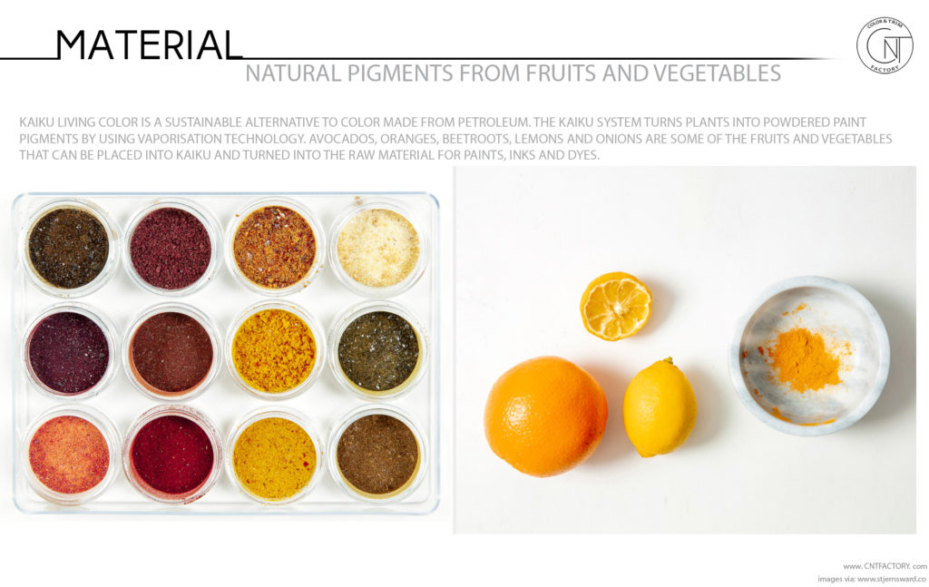 Natural Pigments Fruits Vegetables Automotive Color Trim Trends