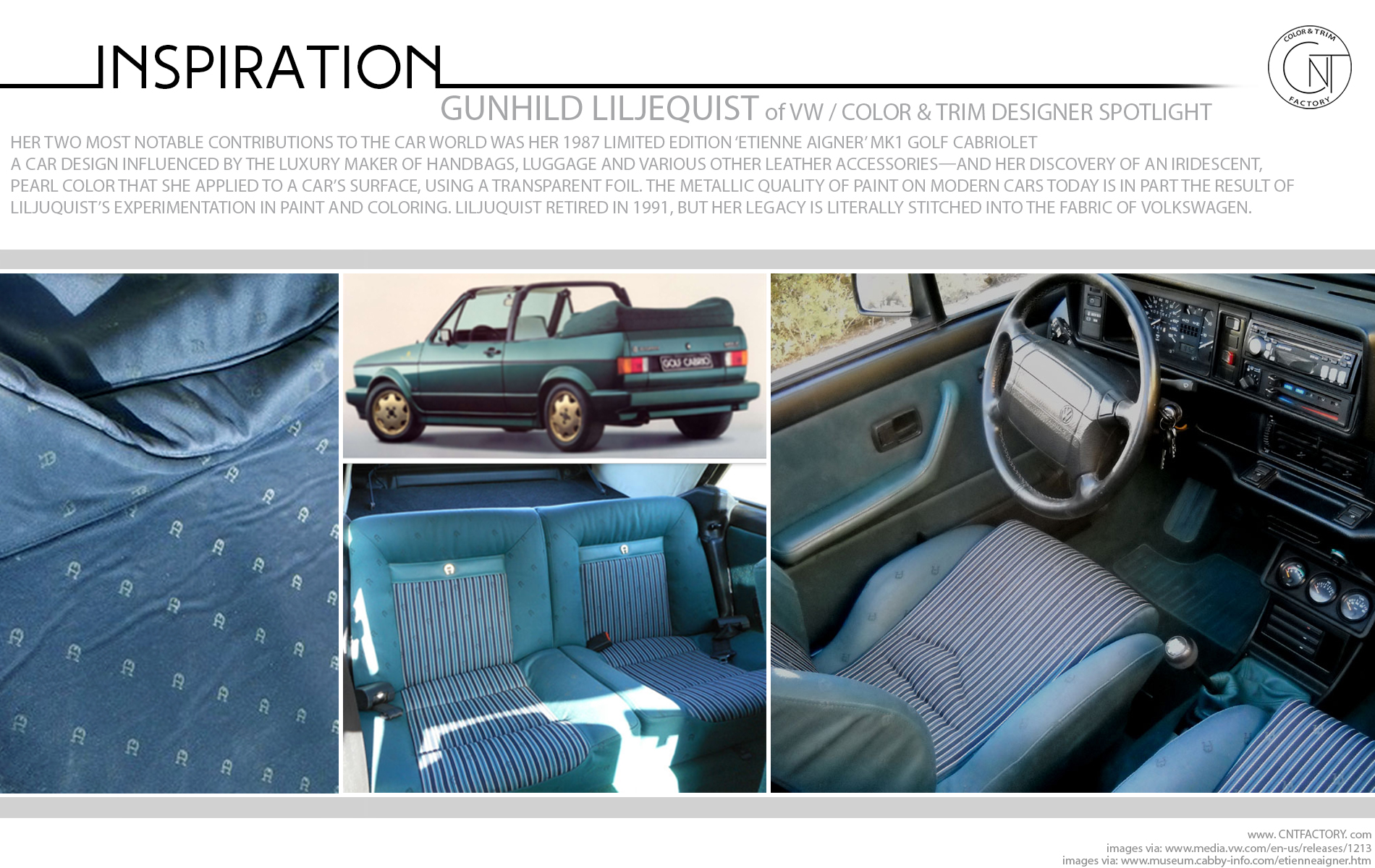 Gunhild Liljequist VW Color Trim Designer Spotlight