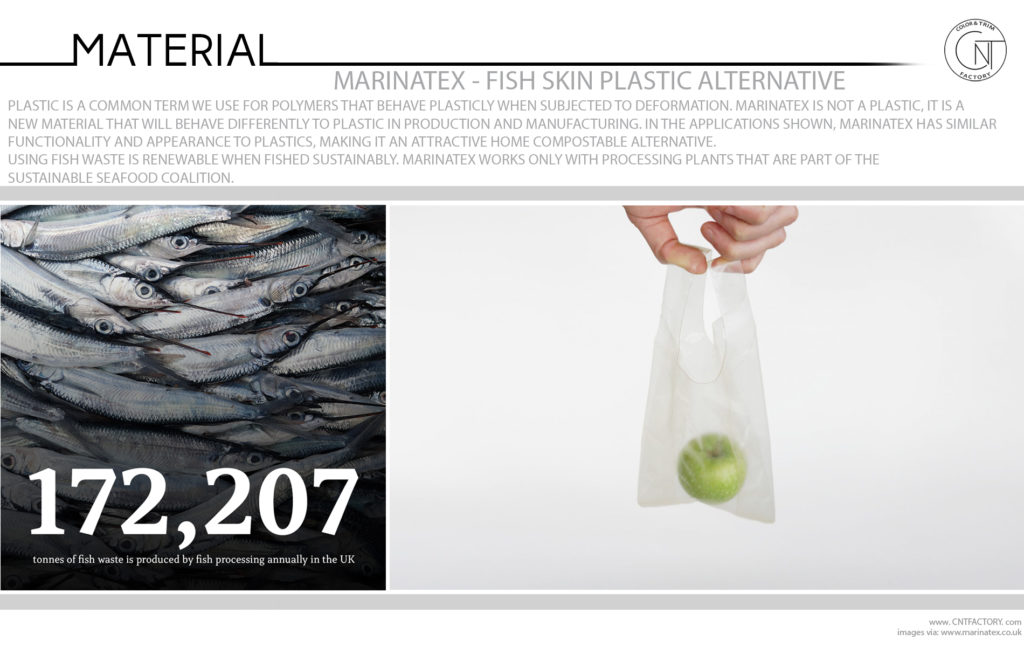 MarinaTex Fish Skin Plastic Alternative