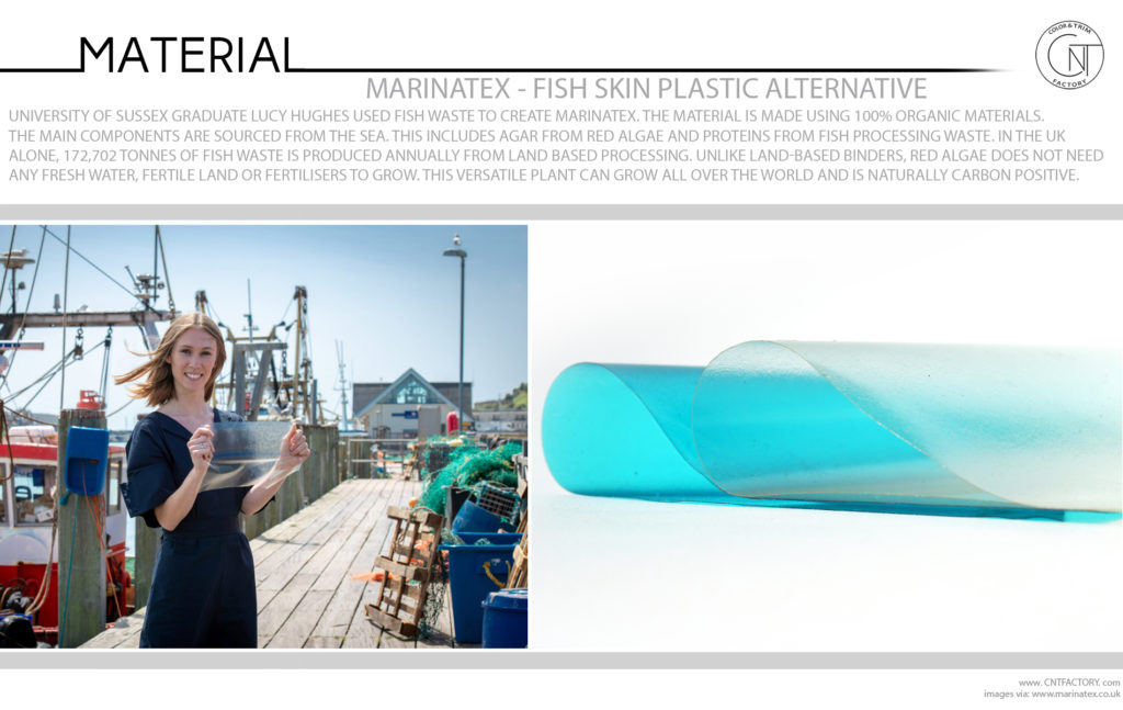 MarinaTex Fish Skin Plastic Alternative