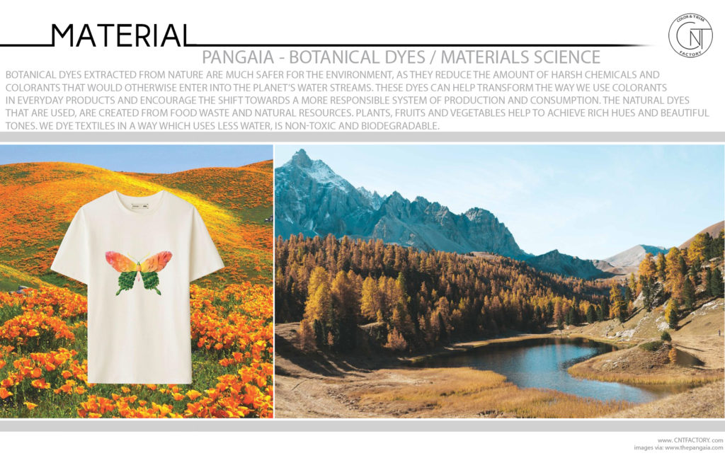 PANGAIA Botanical Dyes Materials Science