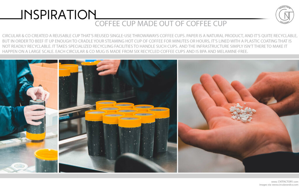 Coffee Cup Made Out Of Coffee Cup