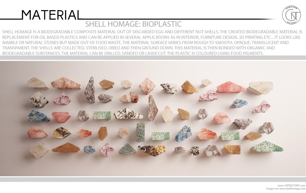 Shell Homage Bioplastic
