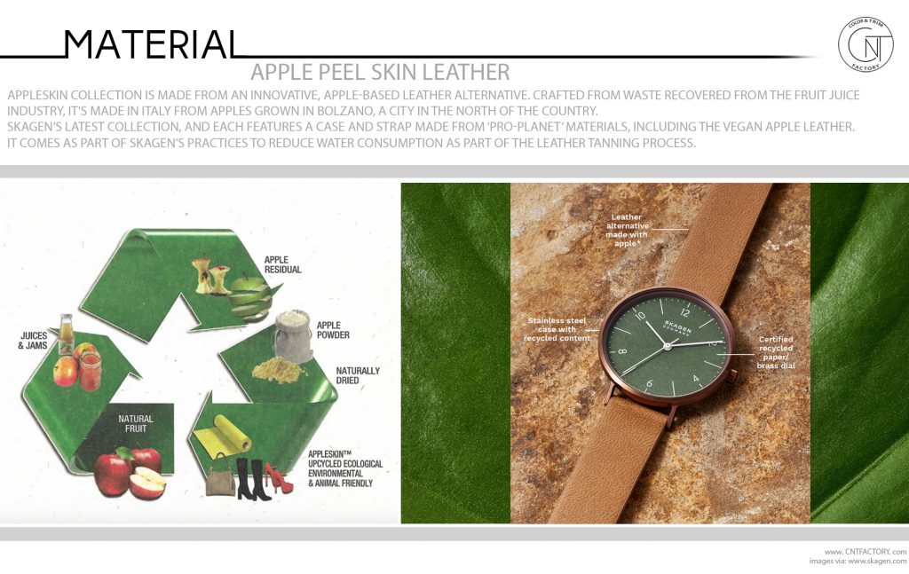 Apple Peel Skin Leather