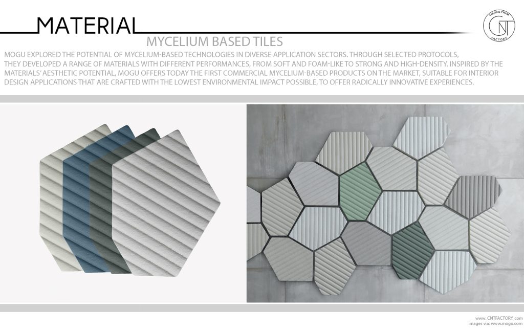 Mycelium Based Tiles