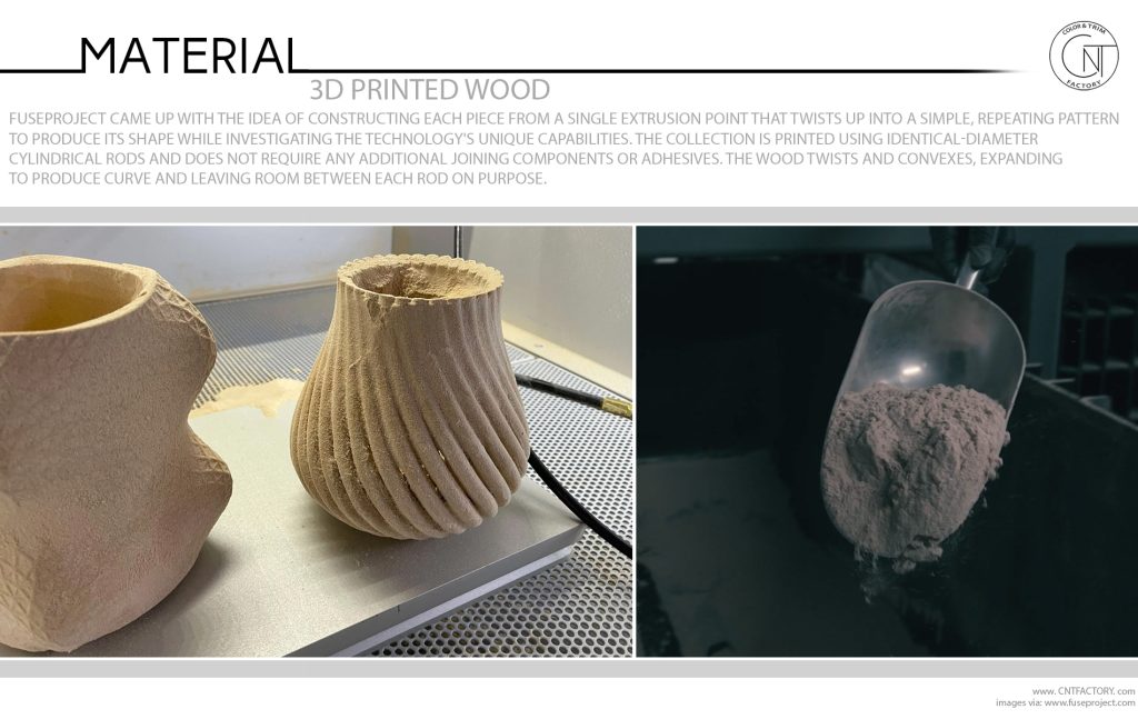 3D Printed Wood