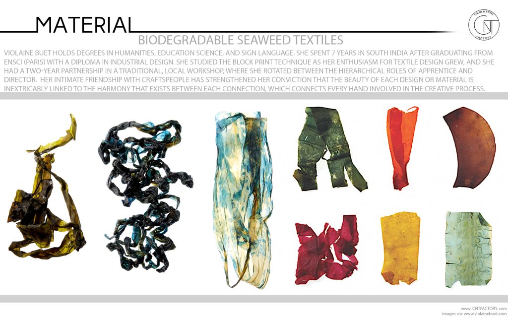 Biodegradable Seaweed Textiles
