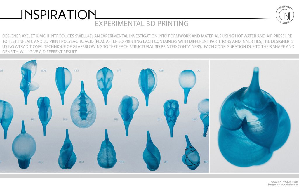 Experimental 3D Printing