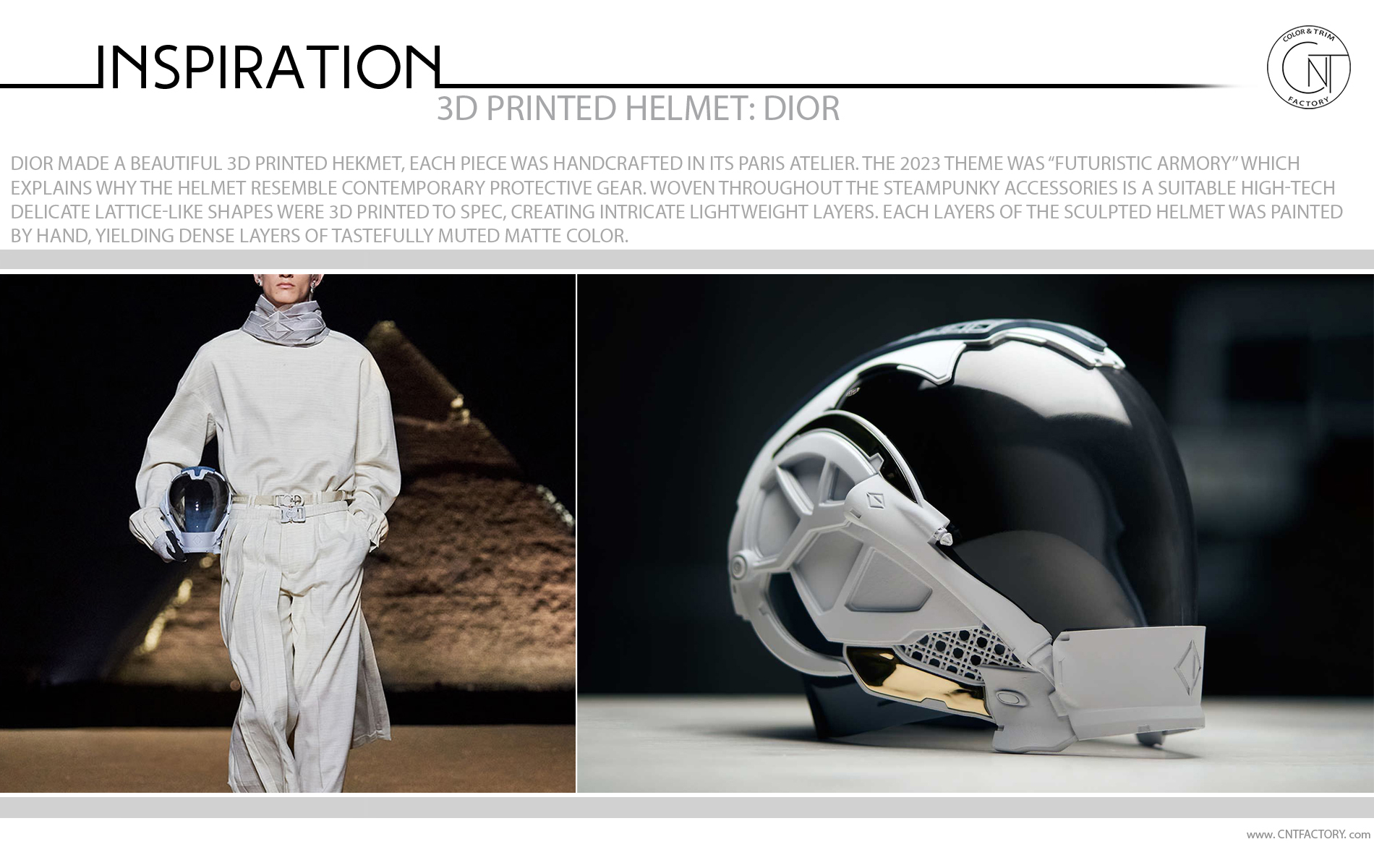 Dior helmet sales