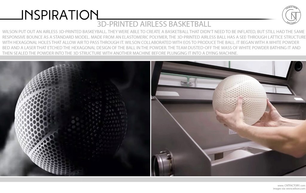 3D Printed Airless Basketball