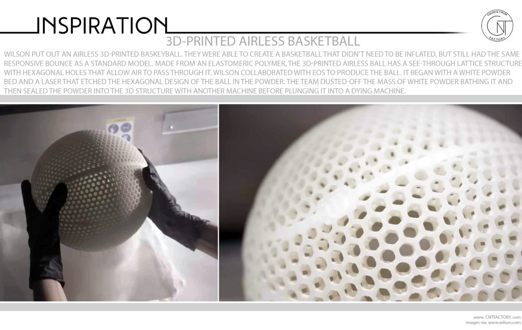 3D Printed Airless Basketball