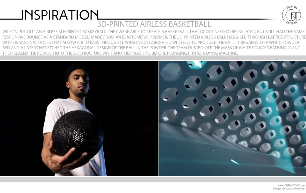 3D Printed Airless Basketball