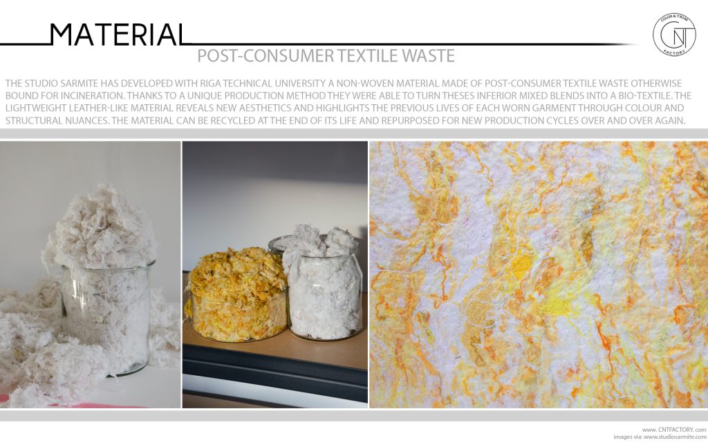 Post Consumer Textile Waste