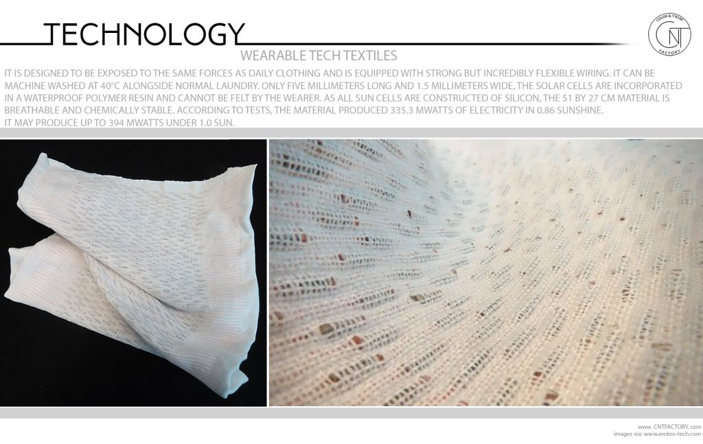 Wearable Tech Textiles
