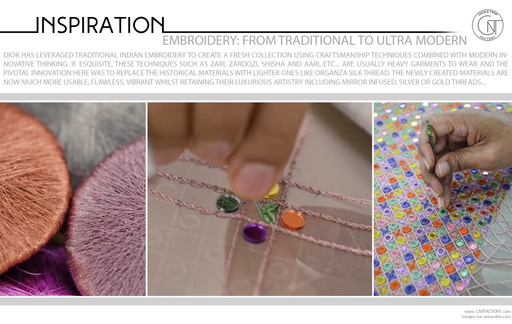 Embroidery From Traditional To Ultra Modern